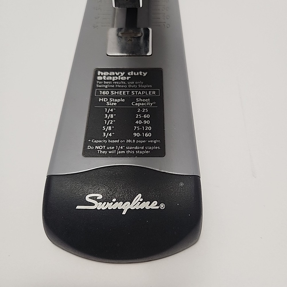 Swingline Heavy Duty Stapler 160 Sheet Capacity Model 39005 Tested Working