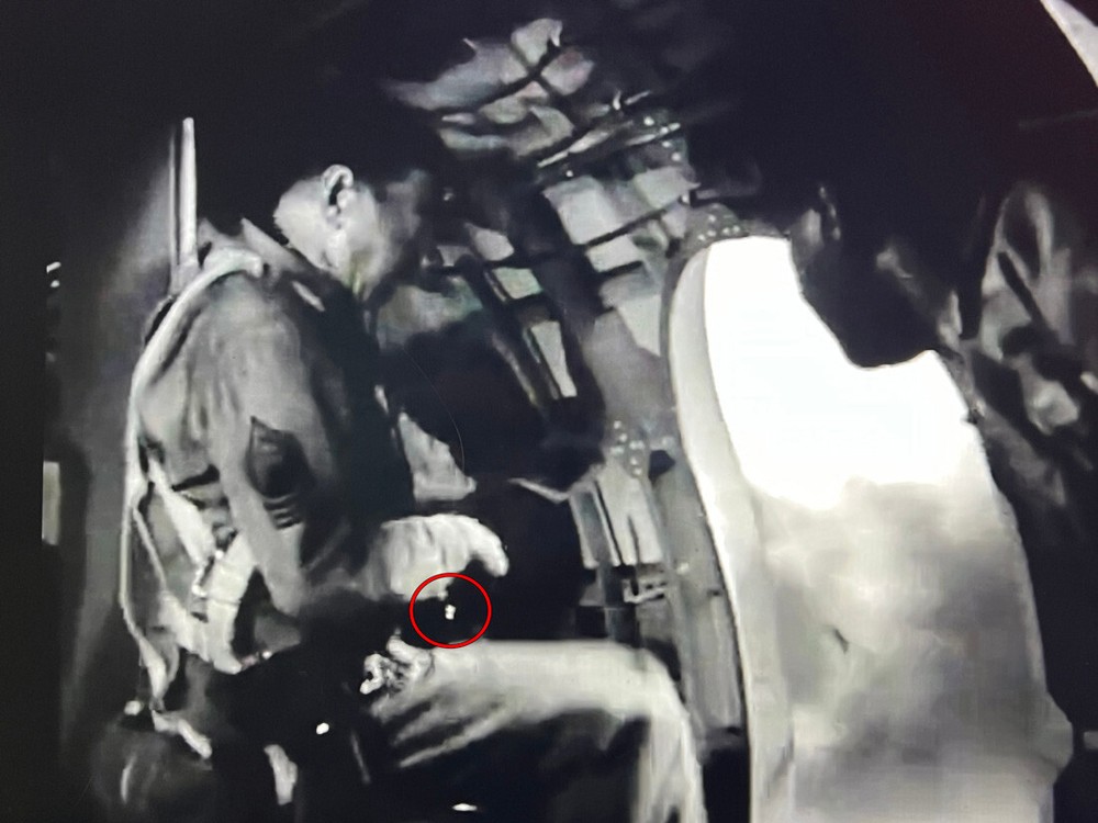 B-17 Flying Fortress EMERGENCY DOOR RELEASE HANDLE WWII BOEING Bomber Lockheed