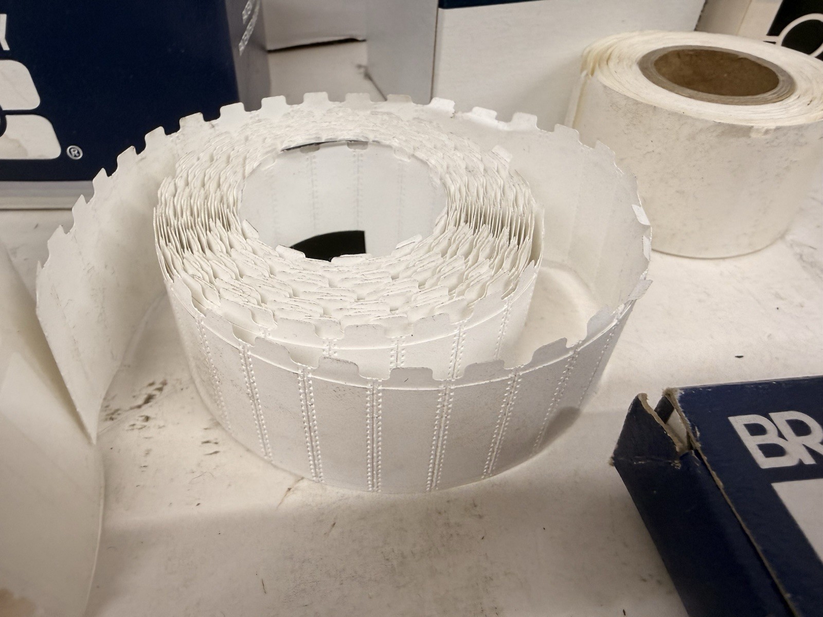 LOT OF BRADY WIRE MARKERS CLIP-SLEEVES, LABELS AND MORE BIG LOT--NEW