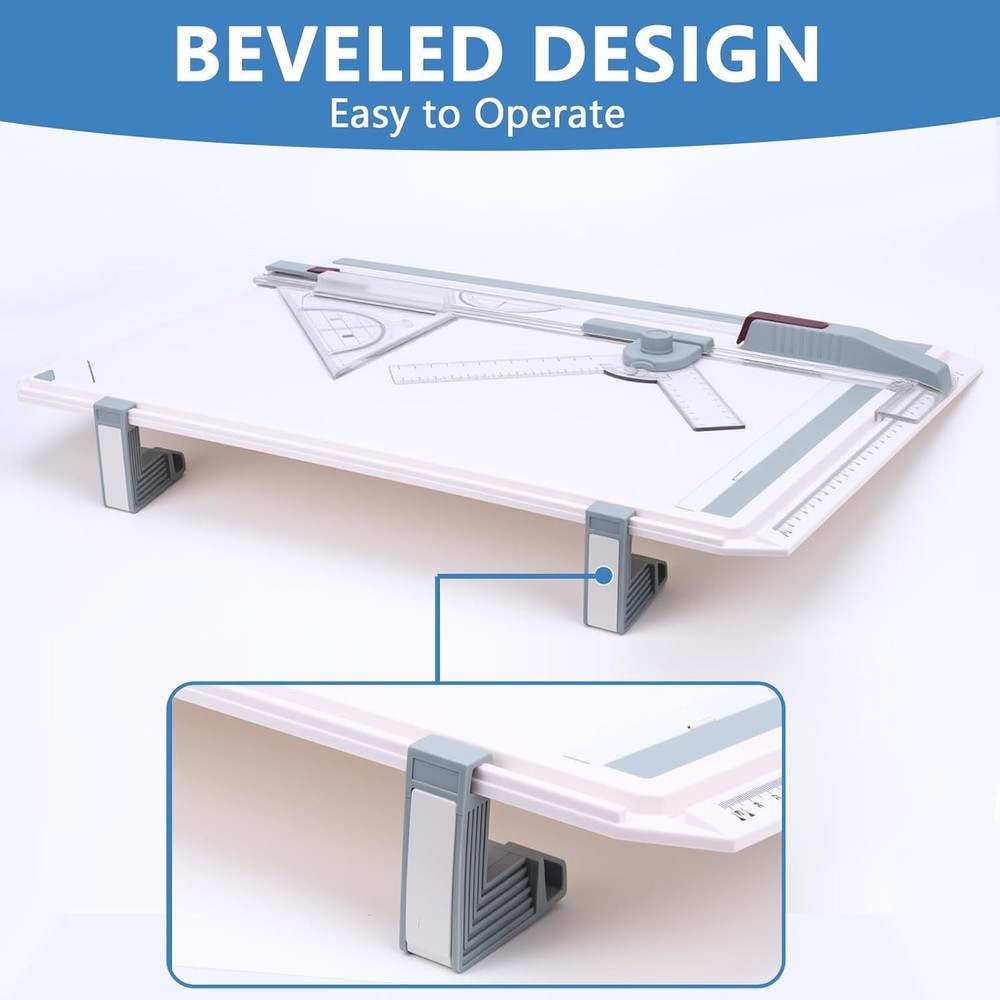 Inch A3 Drawing Board Multifunctional Drafting Table W/ Clear Scale Lines &
