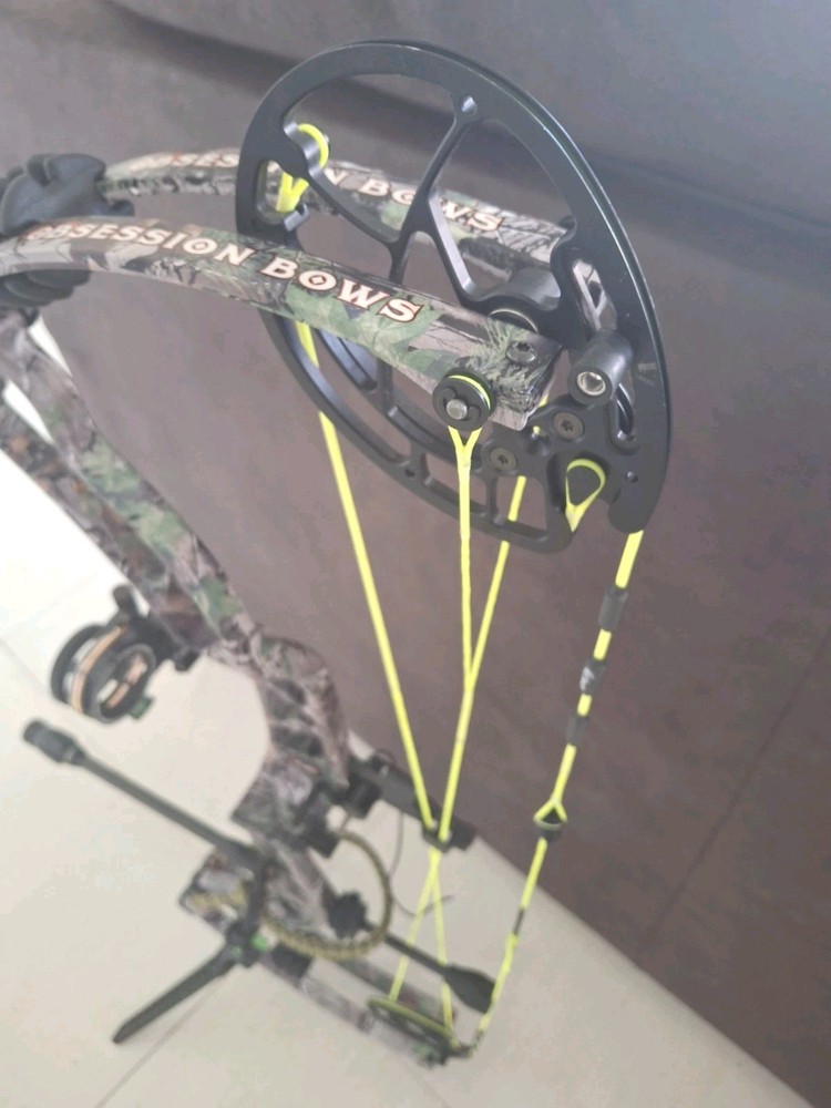 Obsession Turmoil '33. '70.RH.New strings. QAD. Stabilizer. sight.