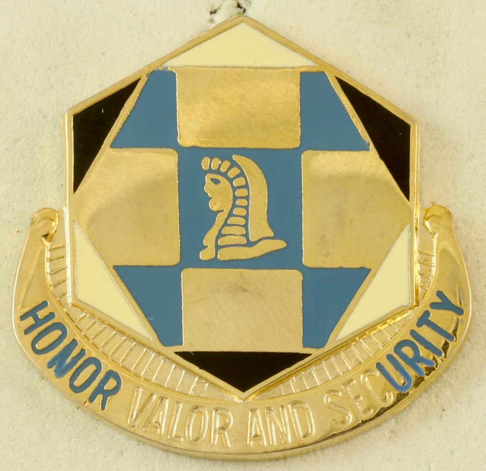 66th Military Intelligence Brigade Crest DI/DUI CB