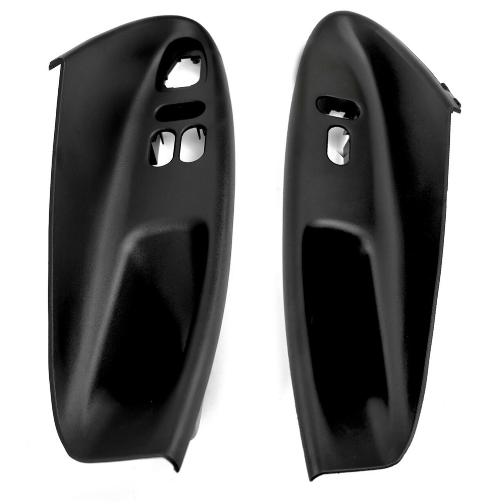 Coupe Door Panel Housing PAIR Black 1994-2004 Mustang