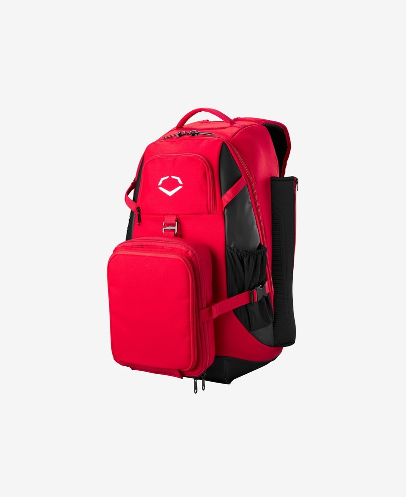 Evoshield Baseball Recruit Baseball/Softball Backpack - Scarlet