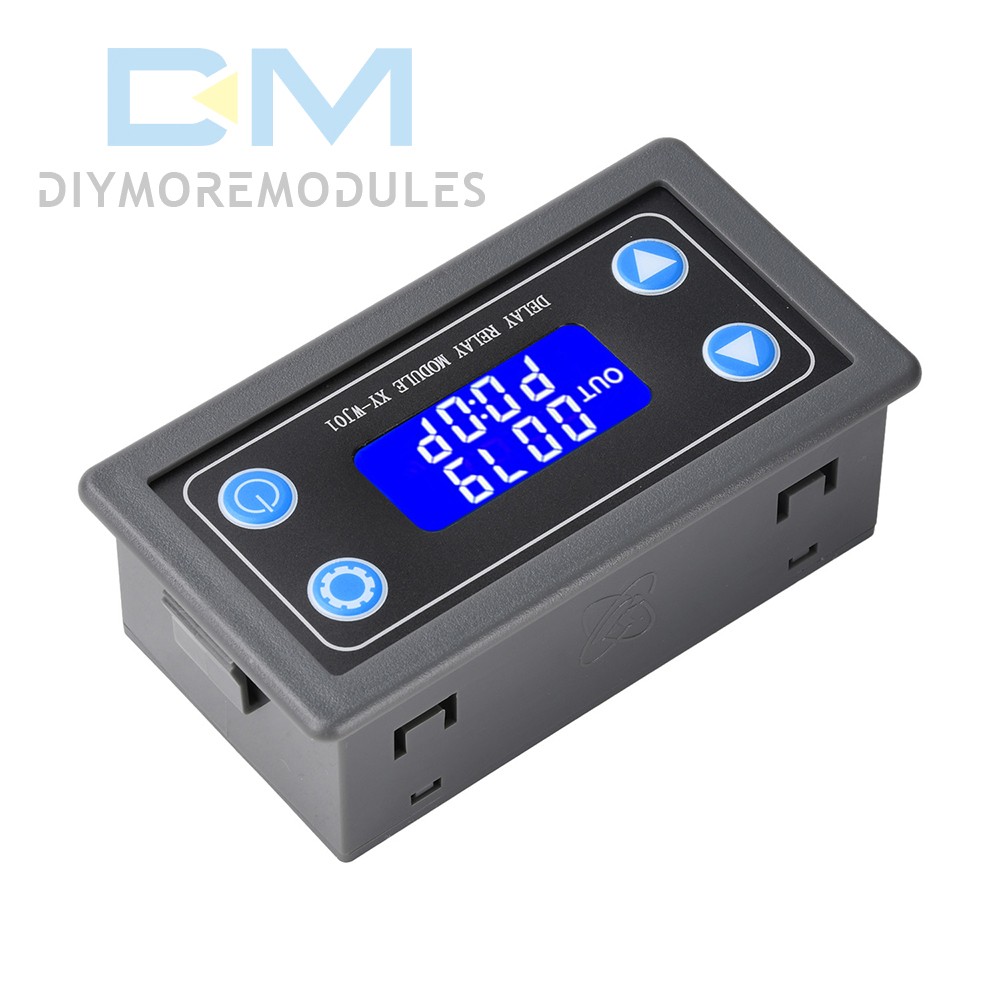 WJ01 Digital LCD Display Cycle Timing Circuit Switch 1CH Delay Relay Module