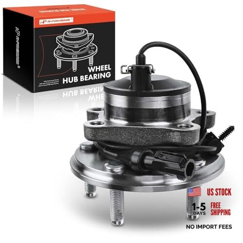 Front Wheel Bearing and Hub Assembly with ABS & 5-Lug Compatible with Jaguar