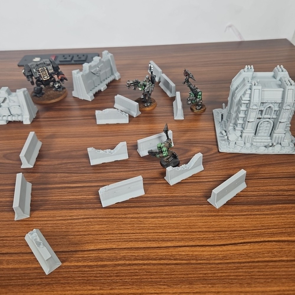 Terrain Scenery Bundle Miniature Gaming 40k Warhammer