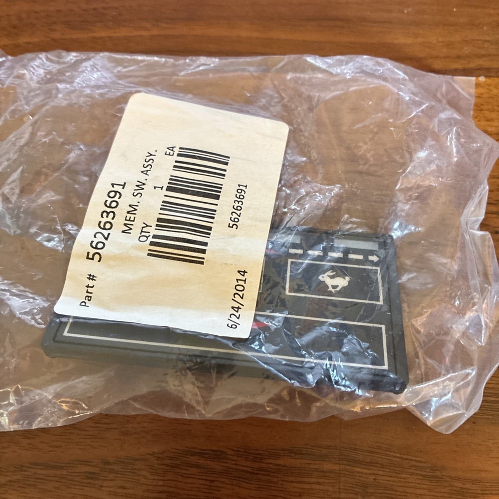 Nilfisk Advance 56263691 Switch Assembly Membrane 