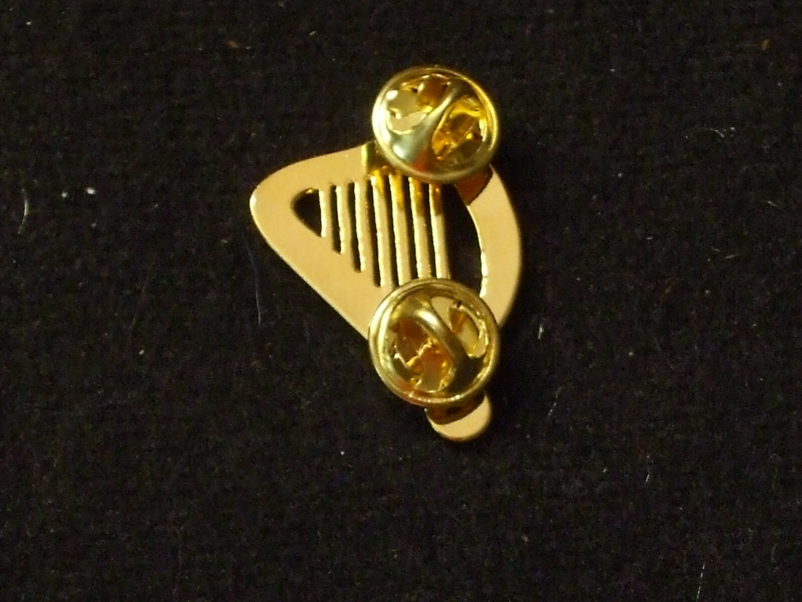 Irish, Celtic, Gaelic Harp Pin / Brooch Gold Color – St. Patrick’s Day
