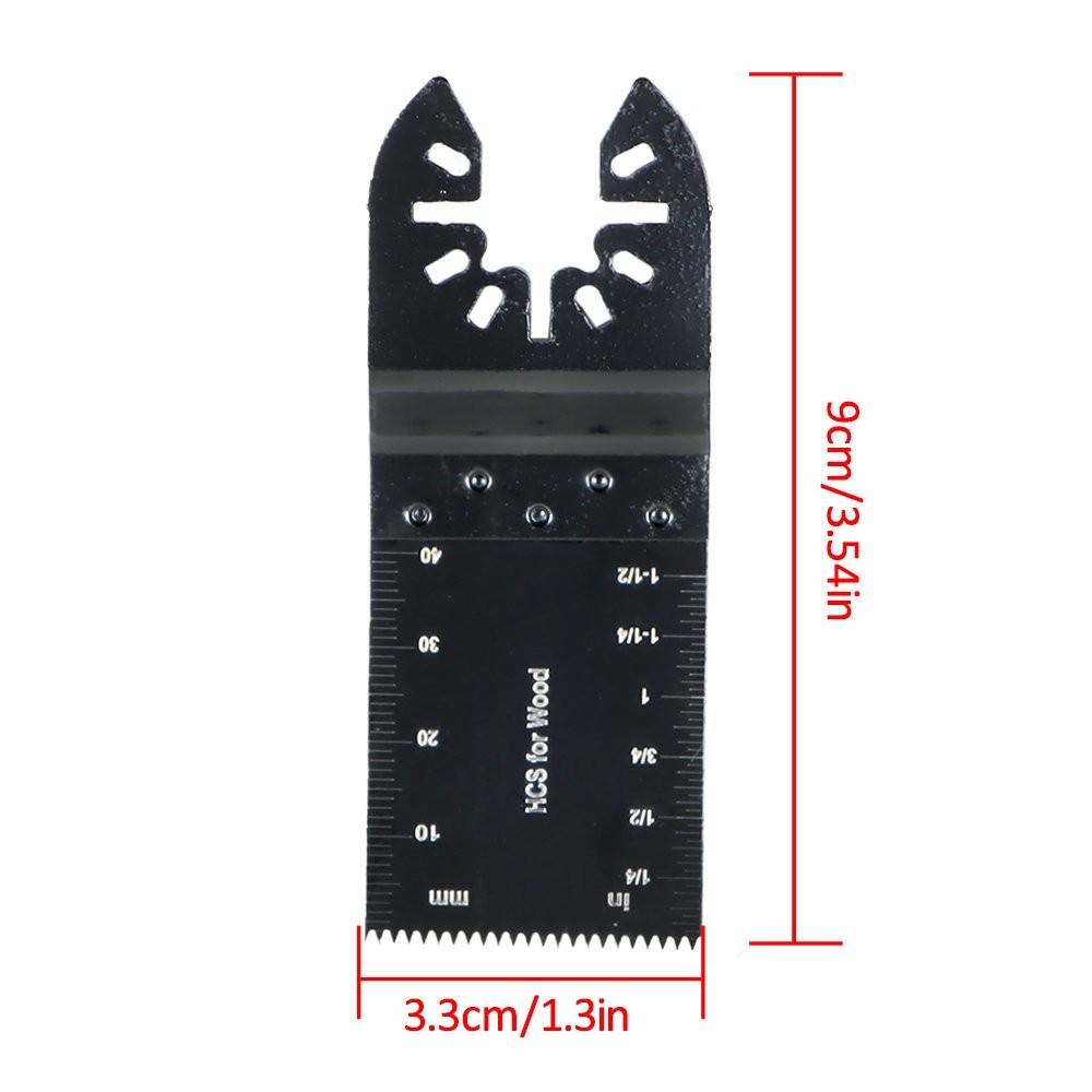 30-90mm Quick Release Oscillating Tool Blades Professional Universal 100 Pcs New