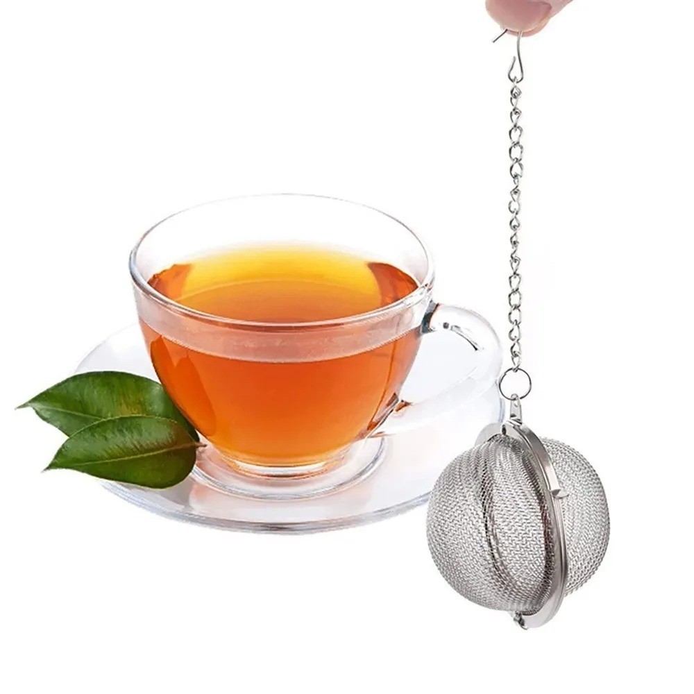 2PCS Stainless Steel Mesh Tea Infuser, 2.1 Inch Tea Ball, Strainer Tea Diffuser*