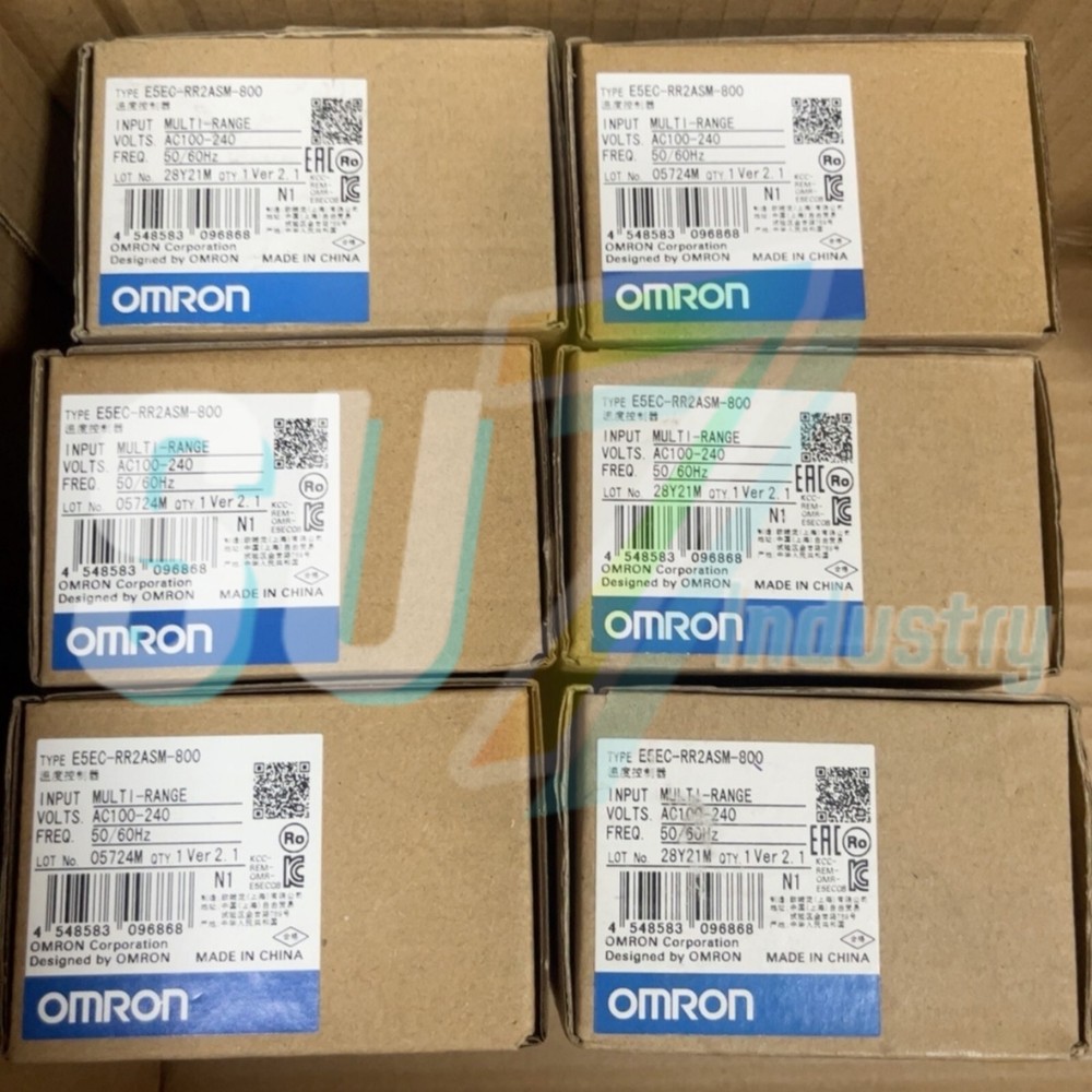 Omron Temperature Controller E5EC-RR2ASM-800 100-240VAC# 1pcs  New  In Box