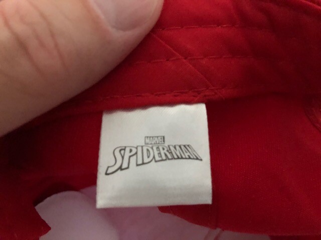 Spider-Man Spiderman Marvel Baseball Cap Hat Adjustable Snapback New NWT