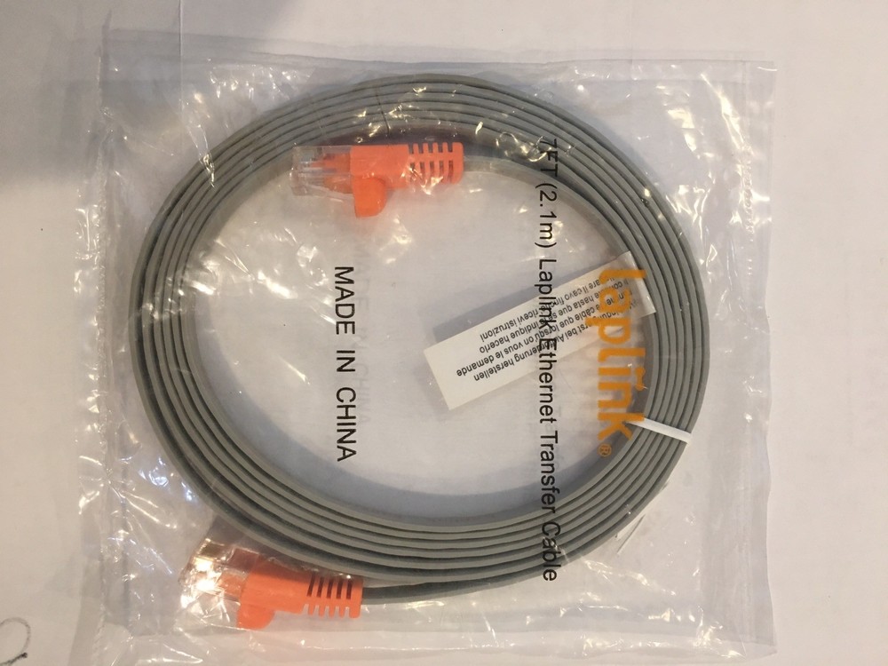 7FT Laplink PC mover  Ethernet  High-Speed Transfer Cable