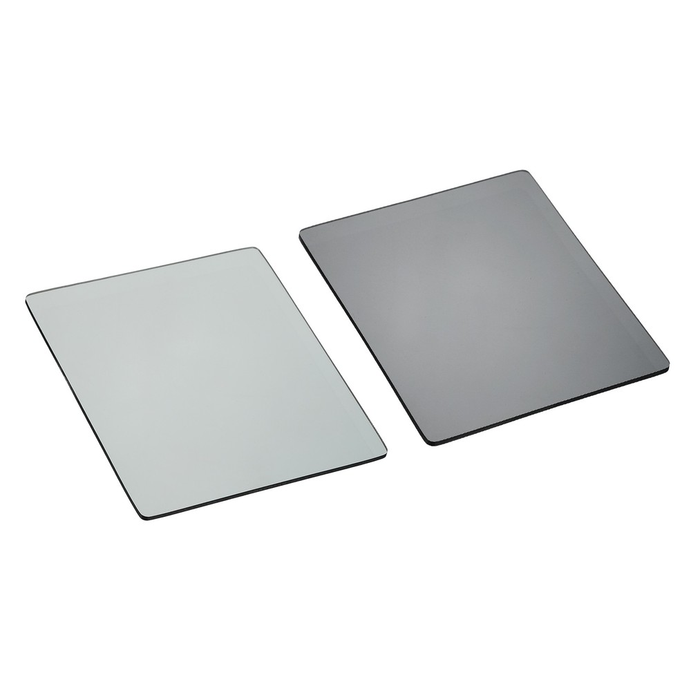 2Pcs ND2/ND4 Reverse GND Filter Graduated Neutral Density Lens Filter, Gray