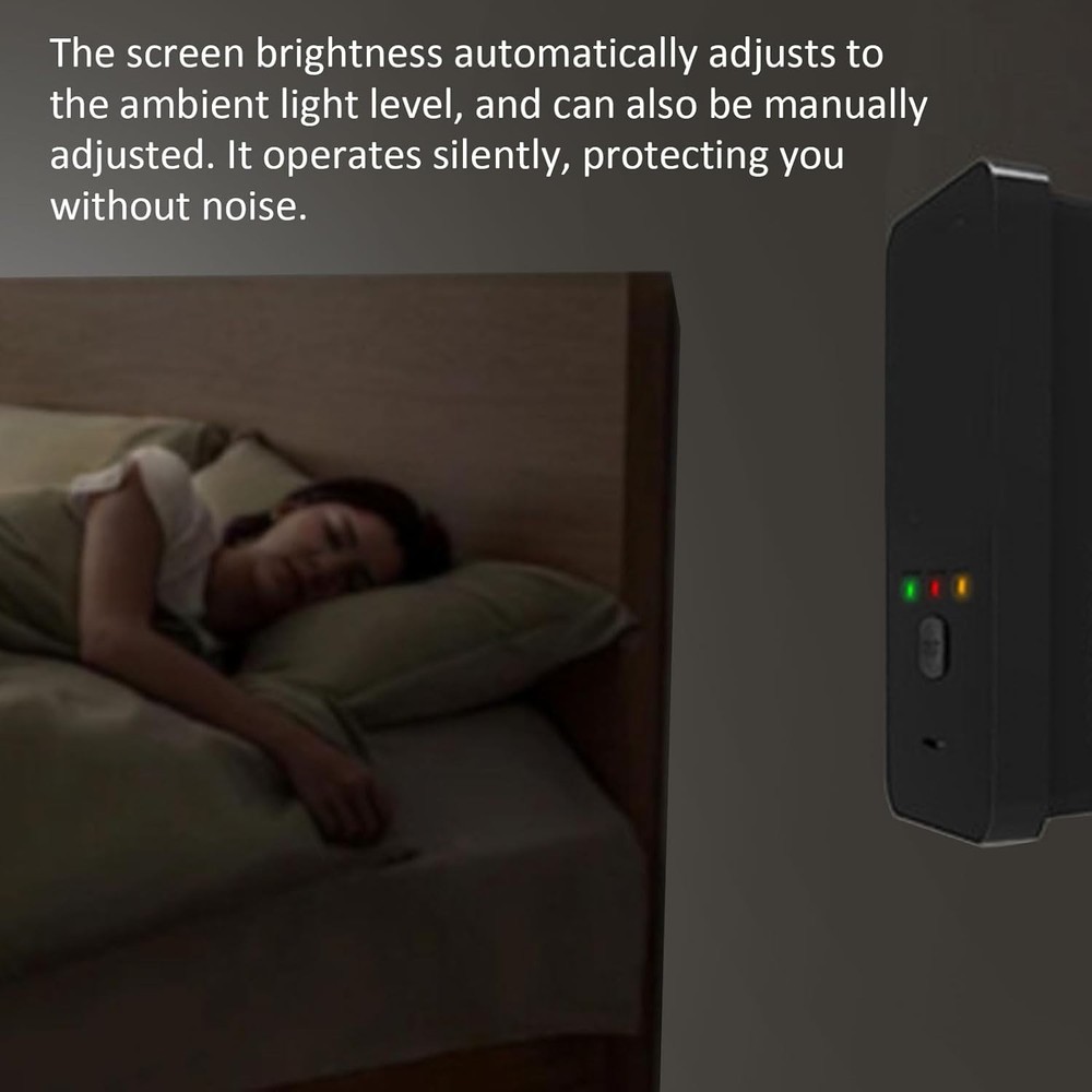 Steadfast haven co detector, 4-in-1 Detector with HD Screen