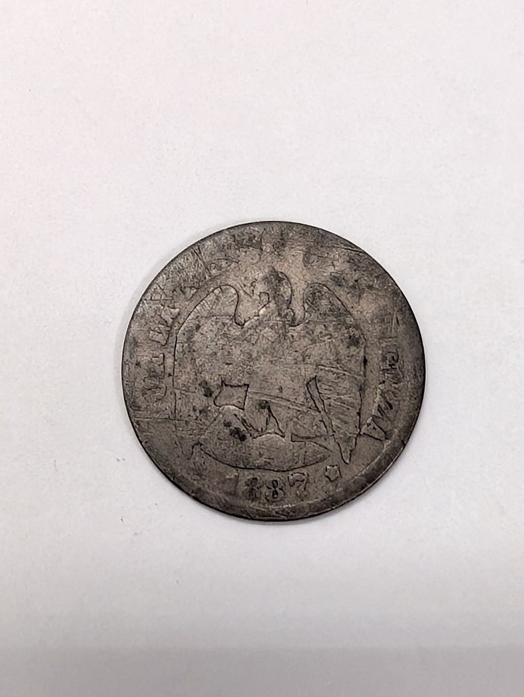 MEXICO - 1887 - 10 CENTAVOS   - C 6