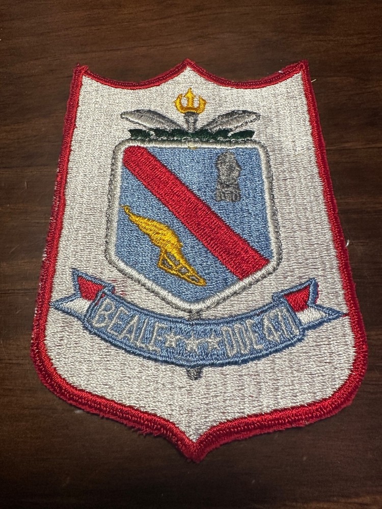 Vintage US Navy USS Beale DD-471 Ship Patch