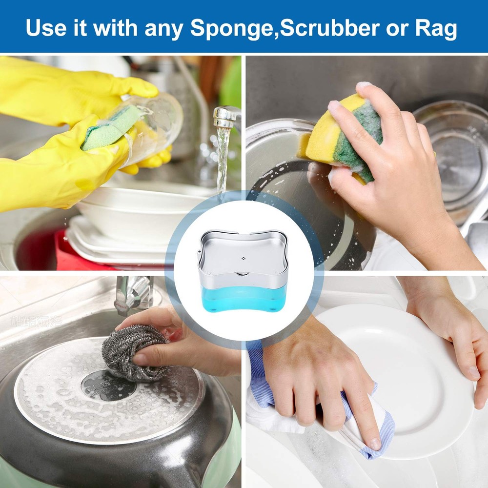 New 2026 Version Soap Dispenser with Added Features Premium Quality Dish Soa...