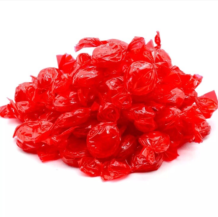 Cinnamon Discs Candy 2.5 Pounds Cinnamon Candy - Red Individually Wrapped
