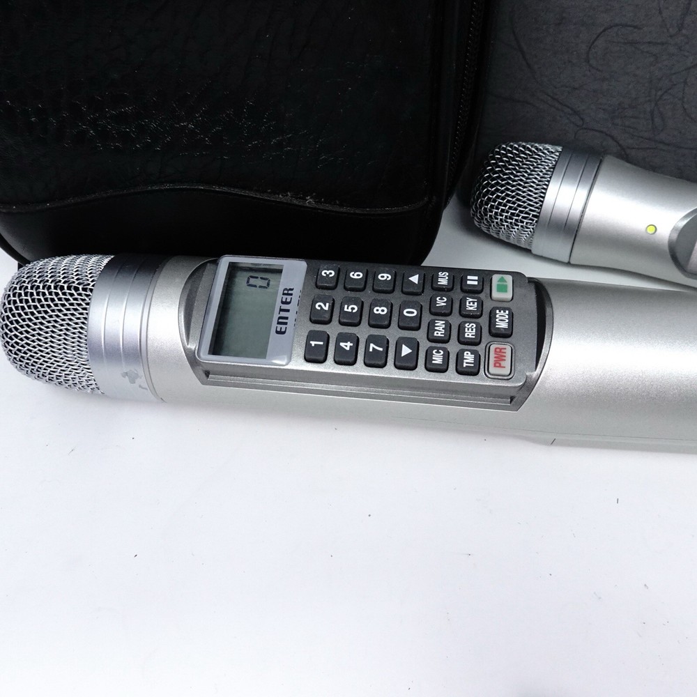 Enter Tech MagicSing Karaoke Microphone + Main Cable + Case + Wireless Mic *READ