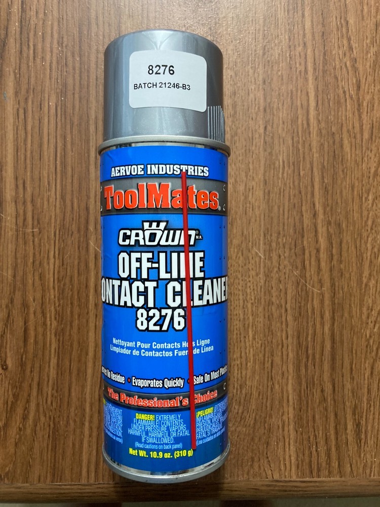 off line contact cleaner 10.9 oz    12 PER CASE
