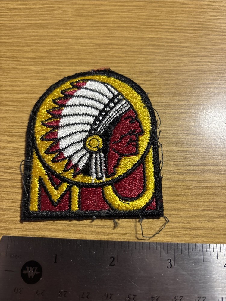 MJ Red Indian Head Patch