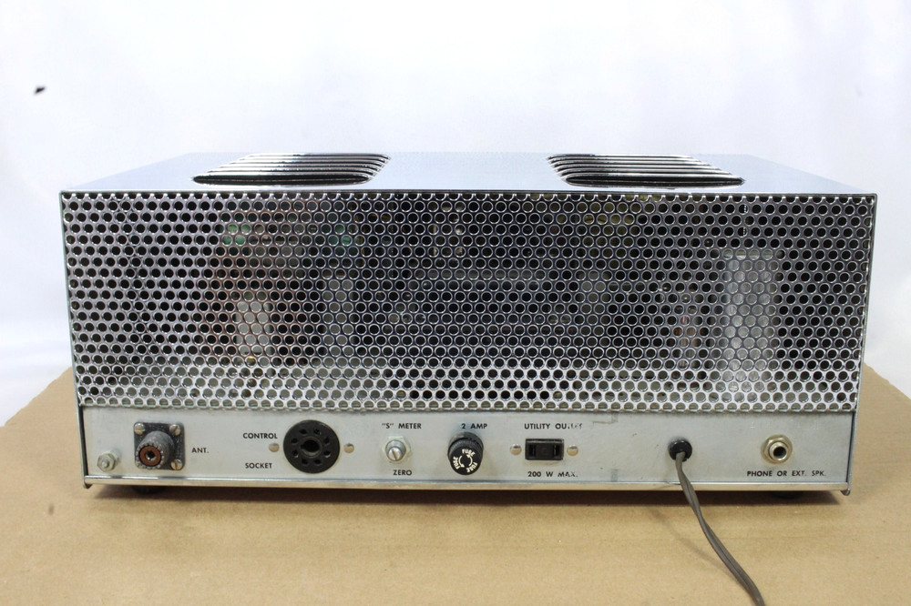 VINTAGE CUSTOM BUILD 11 meter BASE STATION RECEIVER & CB RADIO -UNBRANDED