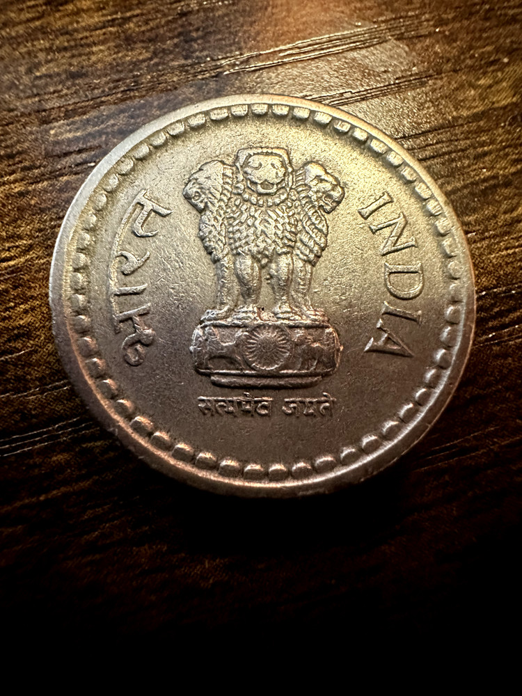 2000 India 5 Rupees Coin