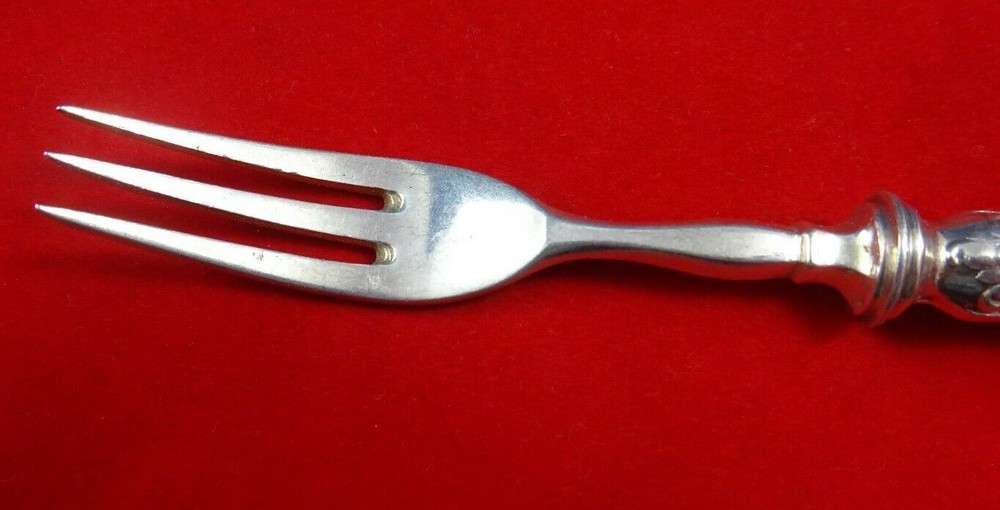 Russian 84 Silver 3-Tine Cheese Serving Fork (#4404)