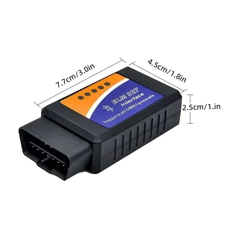 ELM327 V2.1Bluetooth OBD2 Code Reader Car Diagnostic Scanner for Android and iOS