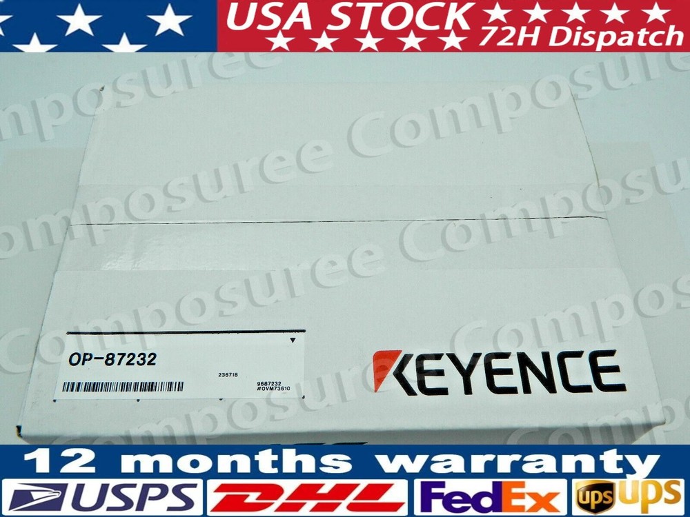 1x Keyence Ethernet Cable OP-87232 Ethernet Cable NEW