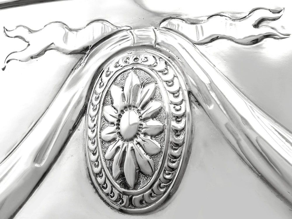 Sterling Silver Presentation Bowl Antique Victorian