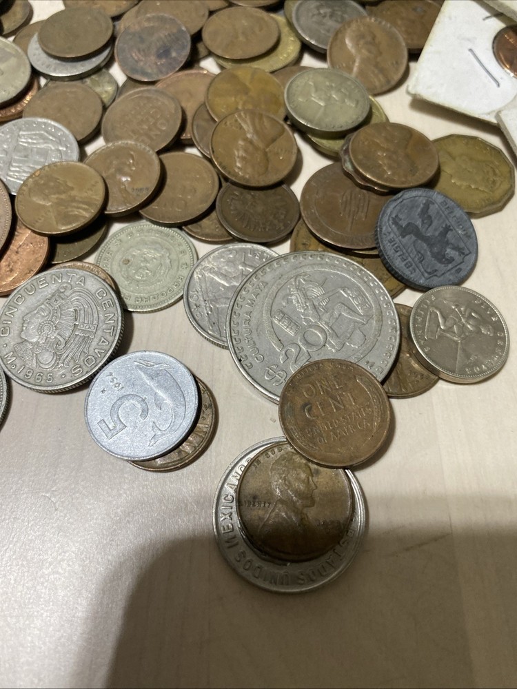 Old Coin Lot US And Foreign