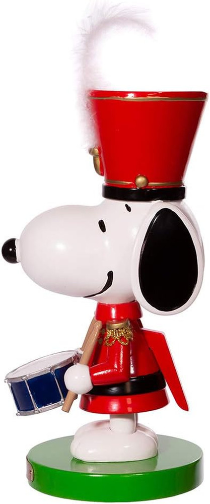 10-Inch Snoopy the Drummer Nutcracker