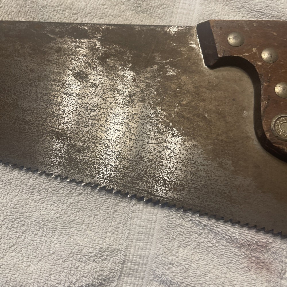 Warranted Superior Vintage Hand Saw