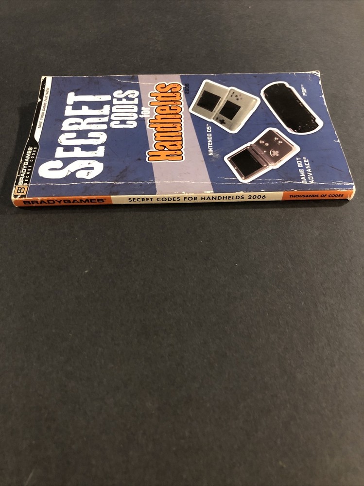 secret codes for handhelds nintendo brady games book