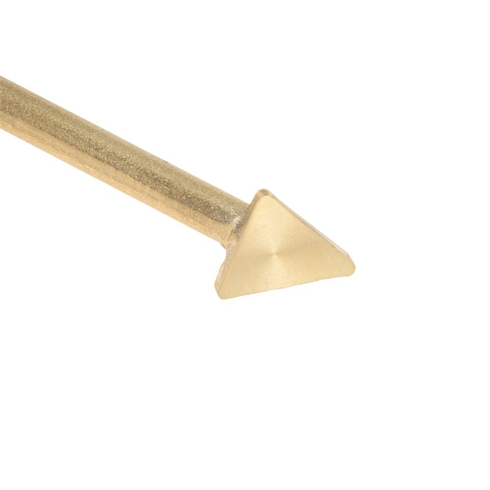 2pcs Triangle Iron Head(Large/Small) Brass Multi-functional Welding Repair Kit