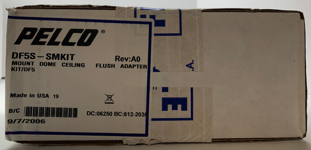Pelco DF5S-SMKIT - Mount dome ceiling flush adapter KIT/DF5