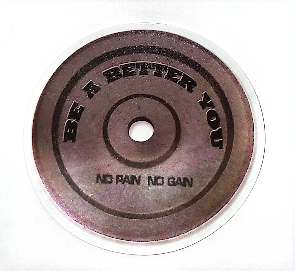 Inspirational Exercise Gym Workout Weightlifting Water Resistant Sticker