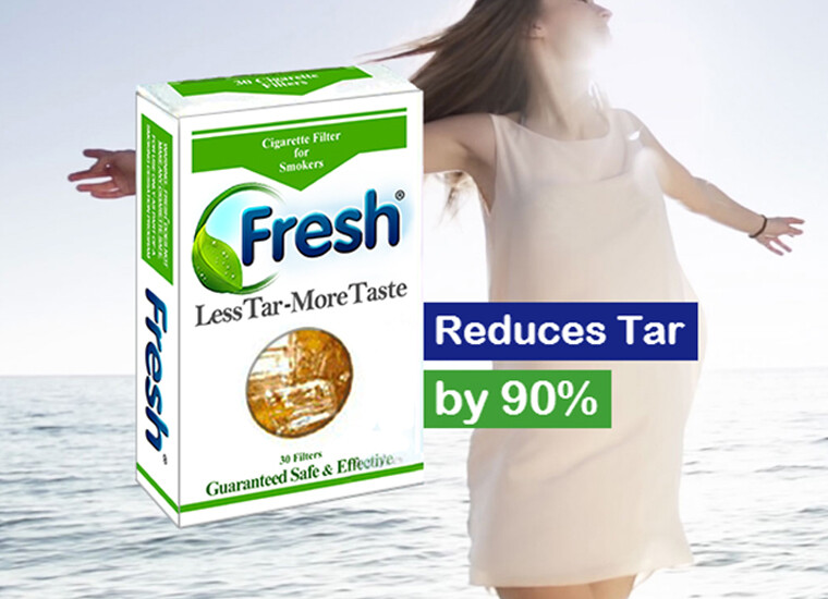 2 PKS FRESH Cigarette Filters = 60 Filters - Takes the Nic Out & Blocks Tar