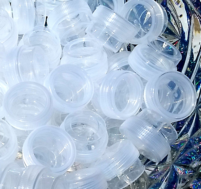 12 Tiny JARS 1/4oz 1tsp Container posh 1tsp size 3301 Screw-Cap Lid DecoJars USA