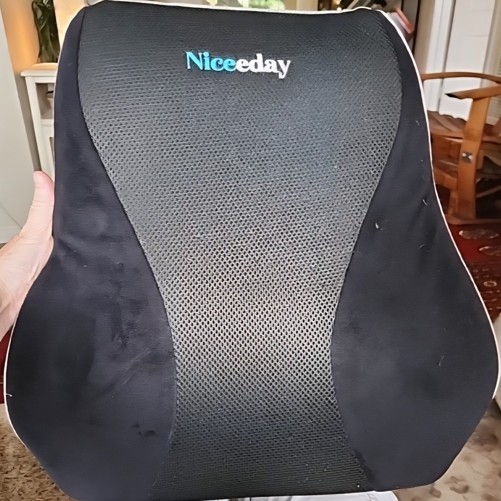 Niceday Lumbar Support Pillow, Adjustable, Machine Washable, Great Condition