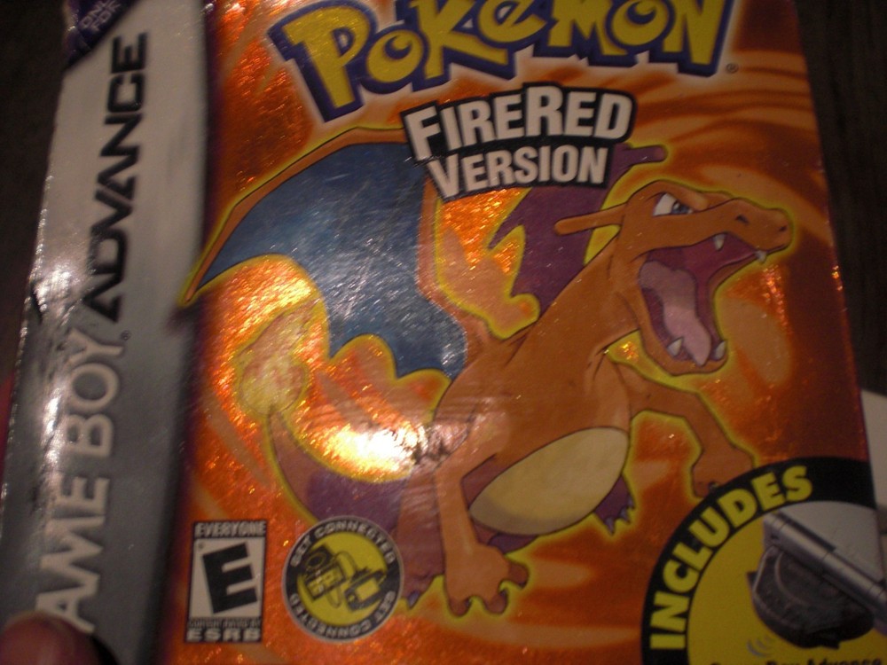 Pokémon FireRed Version Game Boy Advance GBA BOX + Inserts No Game AUTHENTIC OEM