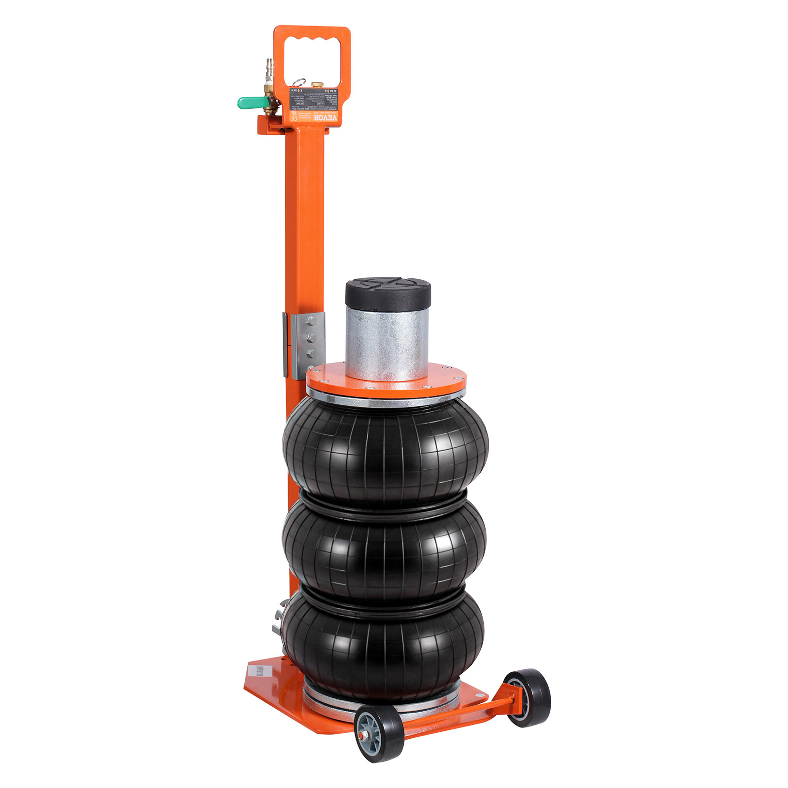 Air Jack 3 Ton/6600 lbs Pneumatic Jack with Heightened Column for Sedan