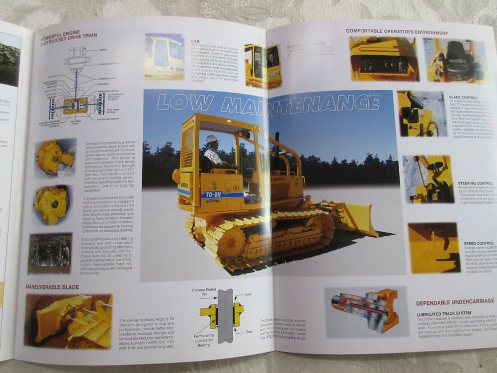 Dressta TD-8H Crawler Dozer Brochure March 2003
