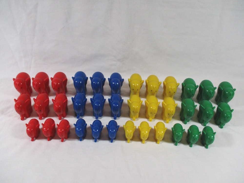 Lakeshore Math Elephants Sort Count Elephants 36 Pieces  Replacement Pieces