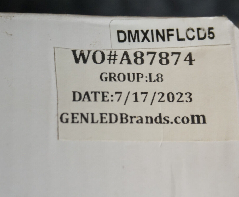 NEW Acolyte DMX 512 & RDM Decoder Digital Lighting Control DMXINFLCD5 5 Channel