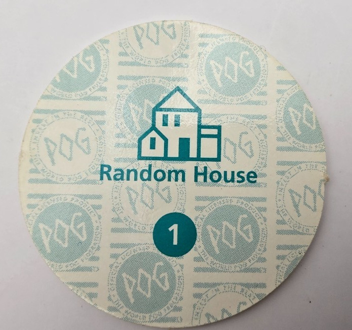 1995 pogs random house Choose a Pog