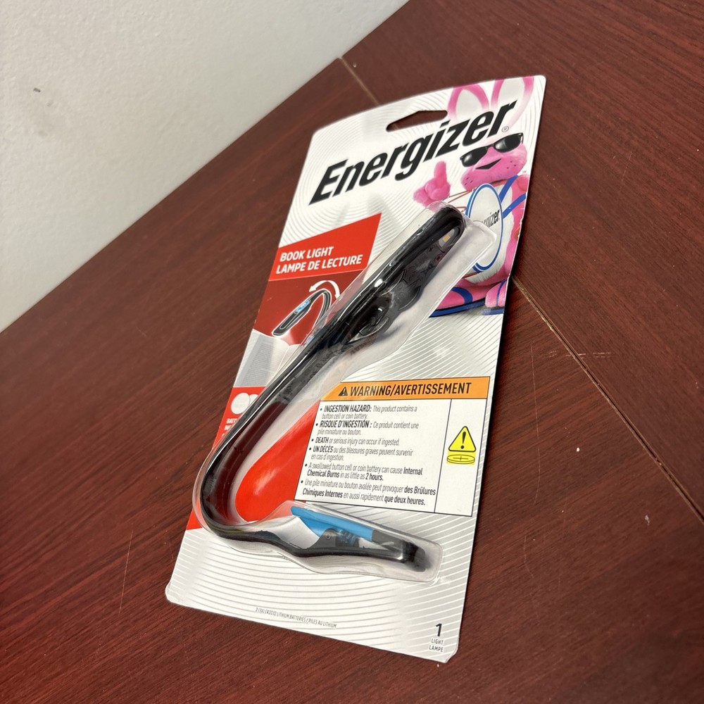 Energizer Flexible LED Clip Book Light
